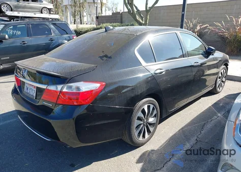 2015 Honda Accord Hybrid из США, поврежденный, VIN 1HGCR6F38FA013851